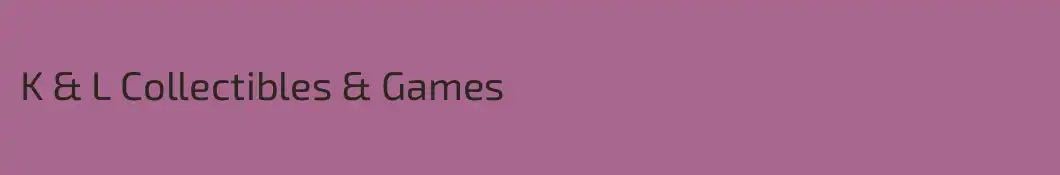 K & L Collectibles & Games